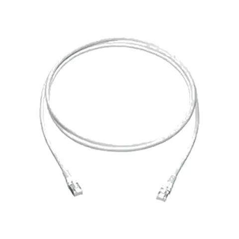 RJ45 Patch Cord, category 6A, white, 10 m