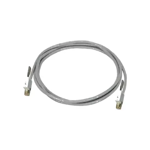 RJ45 Patch Cord, category 5e, PVC stranded, with security key, gray, 10 m