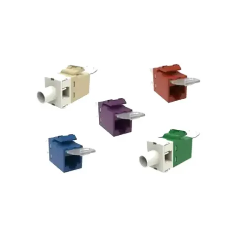 SL-Series Modular Jack, RJ45, Cat6 Unshielded, with Dust Cover