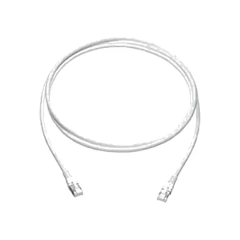 RJ45 Patch Cord, category 6A, white, 7 m