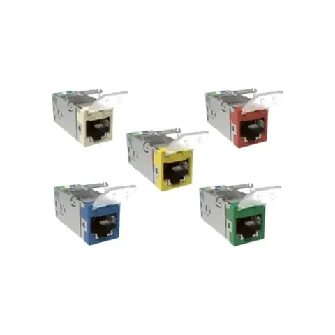 SL-Series Modular Jack, RJ45, Cat6 Shielded, with Dust Cover