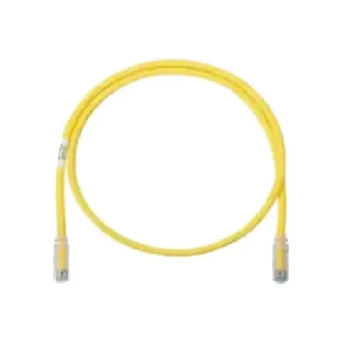 RJ45 Patch Cord, category 6, yellow, 40 ft