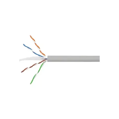 CS34ZB Category 6 U/UTP Cable, low smoke zero halogen, grey jacket, 4 pair count, 305 m length CommPak box