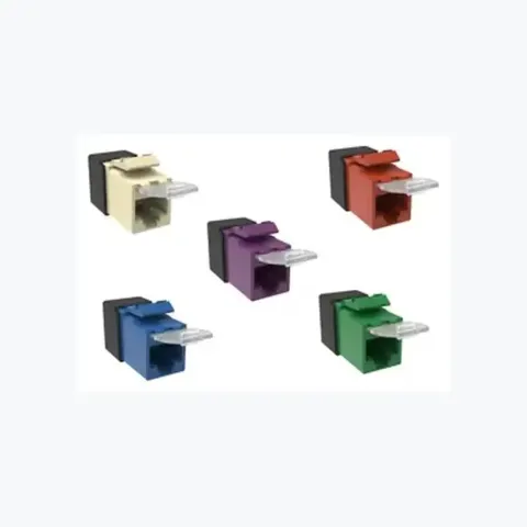 SL-Series Modular Jack, RJ45, Cat6A Unshielded, With Dust Cover