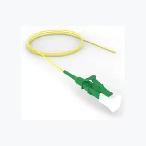 TeraSPEED LC APC to Unconnectorized, Fiber Pigtail, 0.9 mm Tight Buffer
