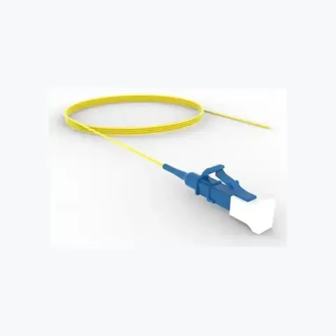 TeraSPEED LC/UPC to Unconnectorized, Fiber Pigtail, 0.9 mm Tight Buffer