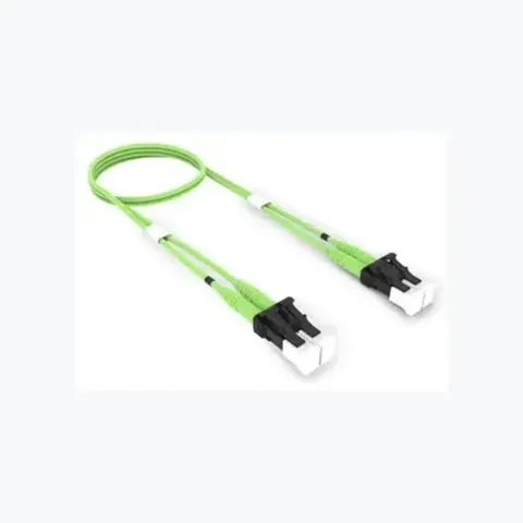 OM5 LC/UPC to LC/UPC, Fiber Patch Cord, 1.6 mm Duplex, Plenum