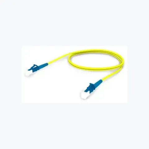 Singlemode LC/UPC Keyed Blue to LC/UPC Keyed Blue Fiber Patch Cord, 1.6 mm Simplex, Plenum