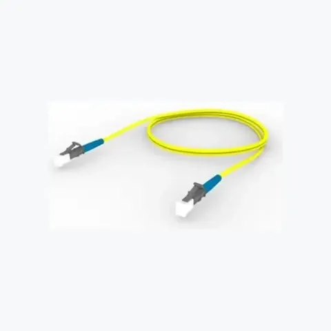 Singlemode LC/UPC Keyed Slate to LC/UPC Keyed Slate Fiber Patch Cord, 1.6 mm Simplex, Plenum
