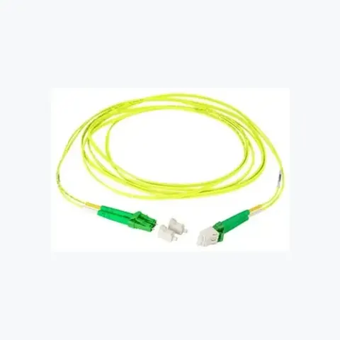 Singlemode LC APC to LC APC, Fiber Patch Cord, 1.6 mm Duplex, Plenum