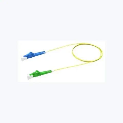 Singlemode LC/UPC to LC/APC, Fiber Patch Cord, 1.6 mm Simplex, Plenum