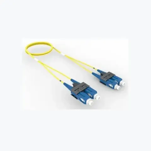 Singlemode SC/UPC to SC/UPC, Fiber Patch Cord, 1.6 mm Duplex, Plenum