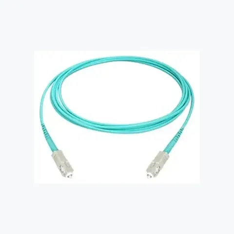 OM4 SC/UPC to SC/UPC, Fiber Patch Cord, 1.6 mm Simplex, Plenum