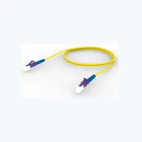 Singlemode LC/UPC Keyed Violet to LC/UPC Keyed Violet Fiber Patch Cord, 1.6 mm Simplex, Riser