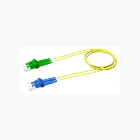 Singlemode LC/UPC to LC/APC, Fiber Patch Cord, 1.6 mm Duplex, Low Smoke Zero Halogen (LSZH)