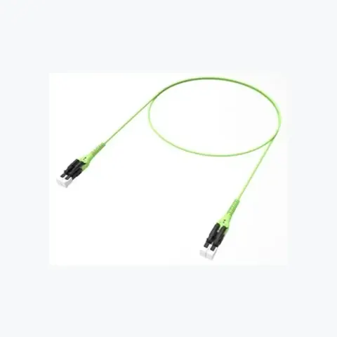 Ultra Low Loss OM5, LC/UPC Uniboot to LC/UPC Uniboot, 1.5 mm Duplex Fiber Patch Cord, Plenum