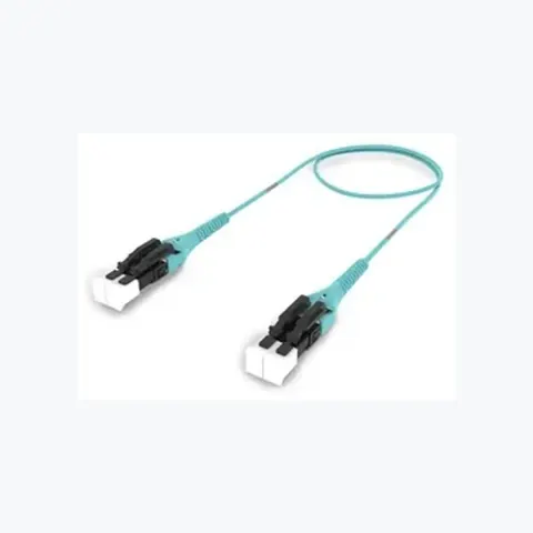 Ultra Low Loss OM4, LC/UPC Uniboot to LC/UPC Uniboot, 1.5 mm Duplex Fiber Patch Cord, Low Smoke Zero Halogen/Riser
