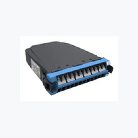 G2 Singlemode Standard MPO Cassette, 24 LC Fibers (12 duplex ports)