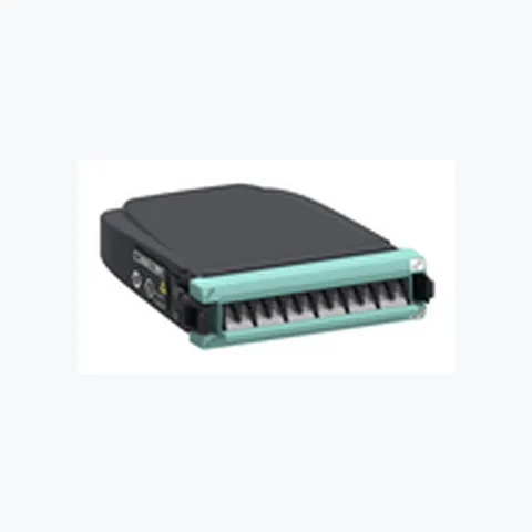 G2 OM4 Standard MPO Cassette, 12 LC Fibers (6 duplex ports)