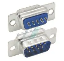 D-Sub 9 Pin Male Solder Cup Connector