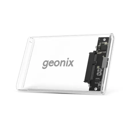 Lucid L1 2.5 Inch Transparent SATA SSD Enclosure