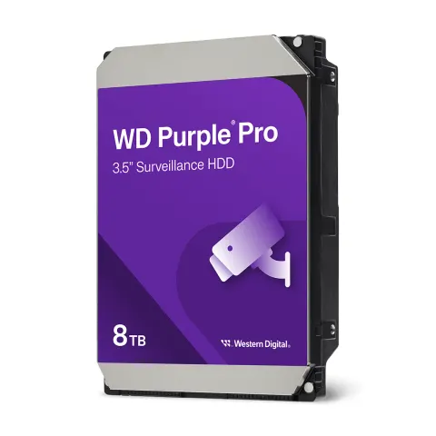 8TB WD Purple Pro Video Analytics Hard Drive