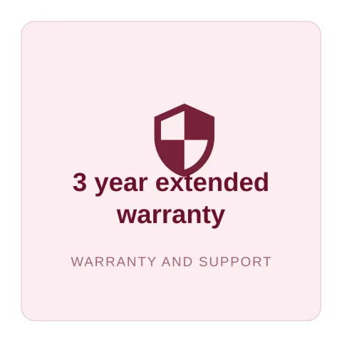 3 year extended warranty