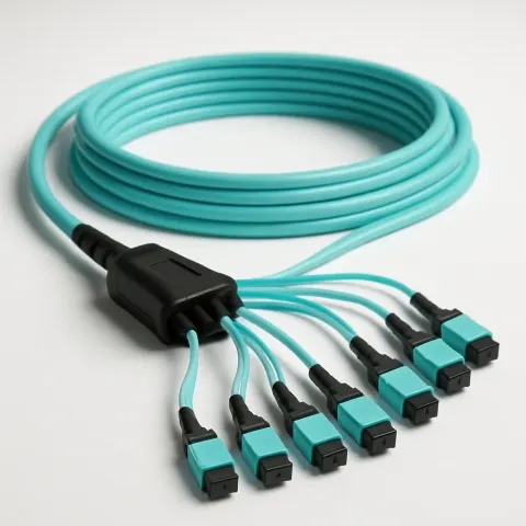 OS2 12F MPO-MPO Trunk, Yellow · 25 m