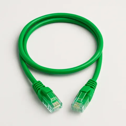 Cat 6 U/UTP LSZH Patch Cord (NETCONNECT) · green · 63 m