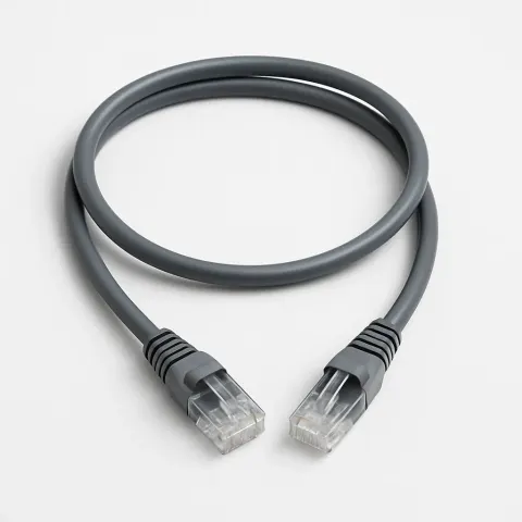 Cat 6 U/UTP LSZH Patch Cord (NETCONNECT) · grey · 80 m