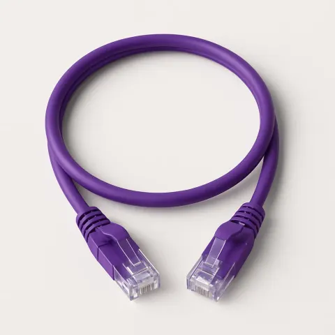 Cat 6 U/UTP LSZH Patch Cord (NETCONNECT) · violet · 22 m
