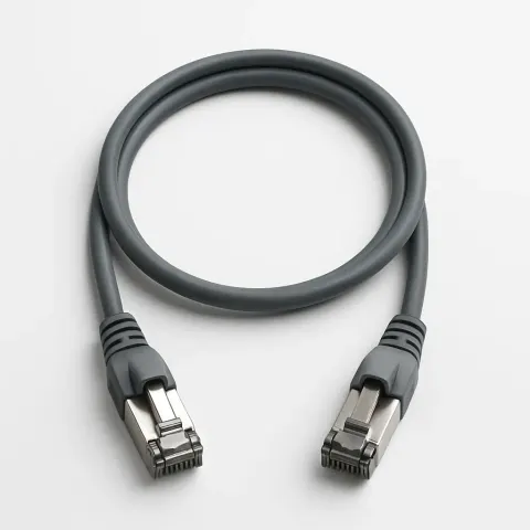 Cat 6A S/FTP LSZH Patch Cord (NETCONNECT 10G) · grey · 80 m