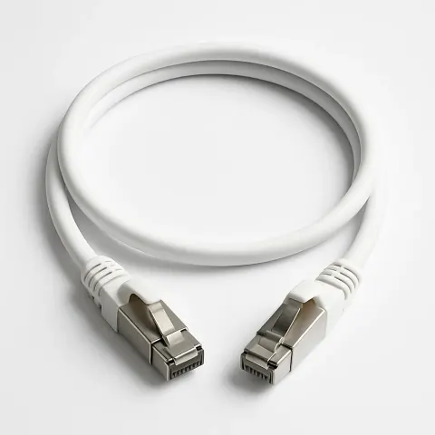 Cat 6A S/FTP LSZH Patch Cord (NETCONNECT 10G) · white · 43 m