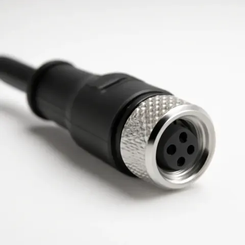 M8 4 Pole Sensor Cable Assembly