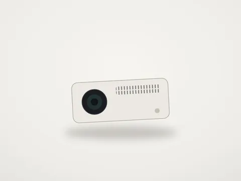 Portable Vista V4 Smart Projector 4K Native 1080P Android 13
