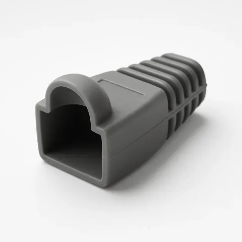 Modular Plug Snagless Boot, 6.0 mm maximum diameter, 2400-pack, gray