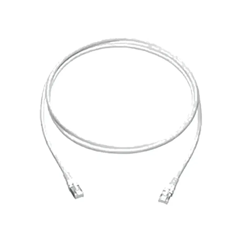 RJ45 Patch Cord, category 6A, white, 10 m