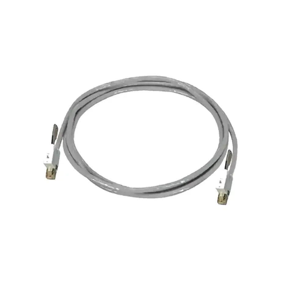 RJ45 Patch Cord, category 5e, PVC stranded, with security key, gray, 10 m