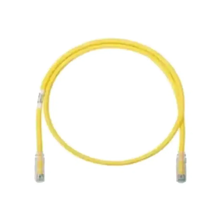 RJ45 Patch Cord, category 6, yellow, 20 ft
