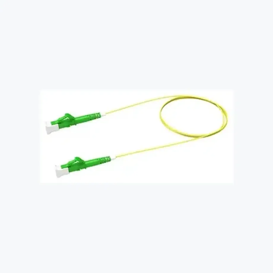 Singlemode LC APC to LC APC, Fiber Patch Cord, 1.6 mm Simplex, Plenum
