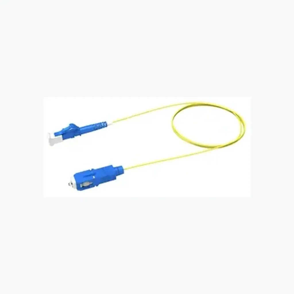 Singlemode LC/UPC to SC/UPC, Fiber Patch Cord, 1.6 mm Simplex, Riser