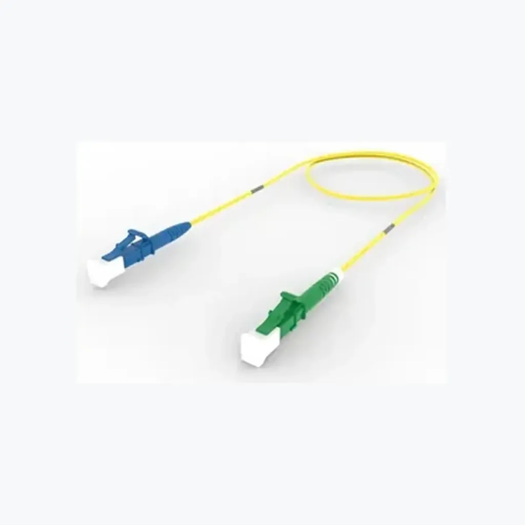 Ultra Low Loss Singlemode, LC/UPC to LC/APC, Fiber Patch Cord, 1.6 mm Simplex, Plenum