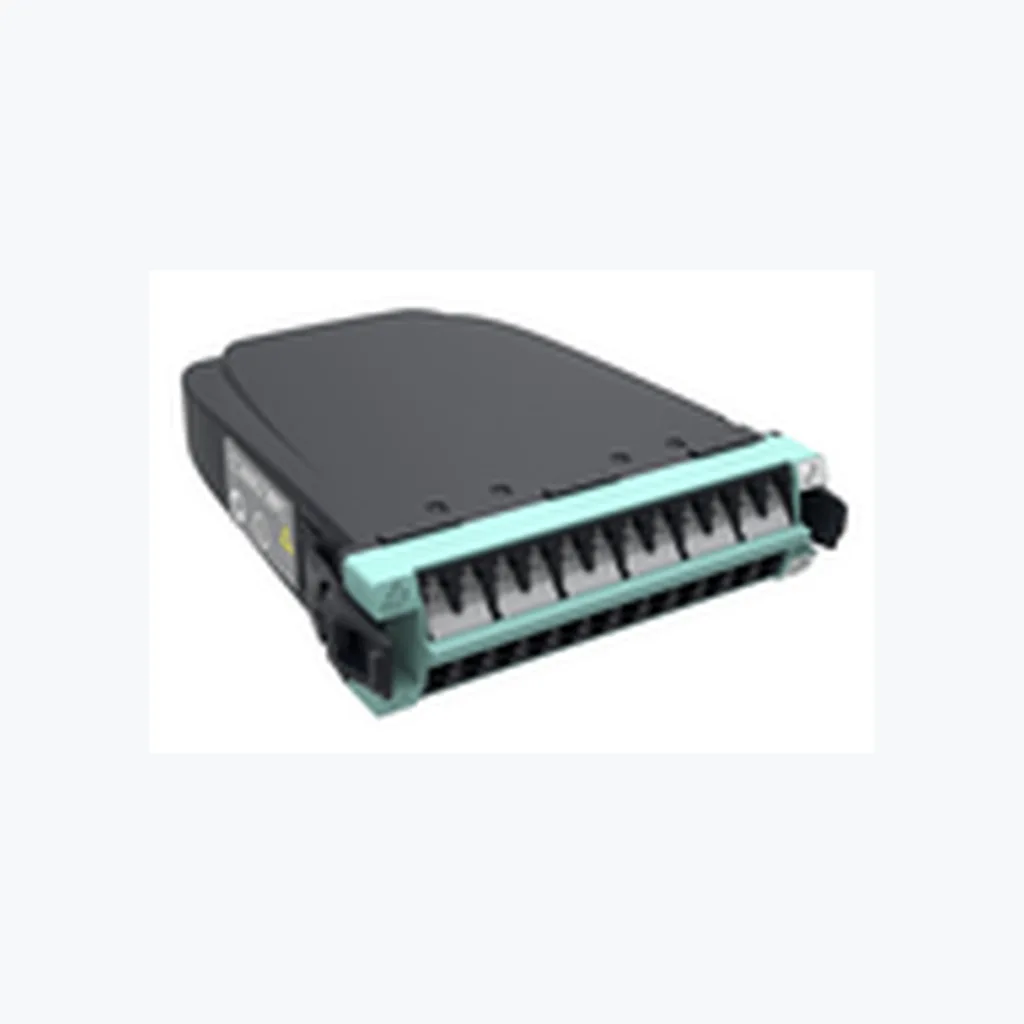 G2 OM4 Standard MPO Cassette, 24 LC Fibers (12 duplex ports)