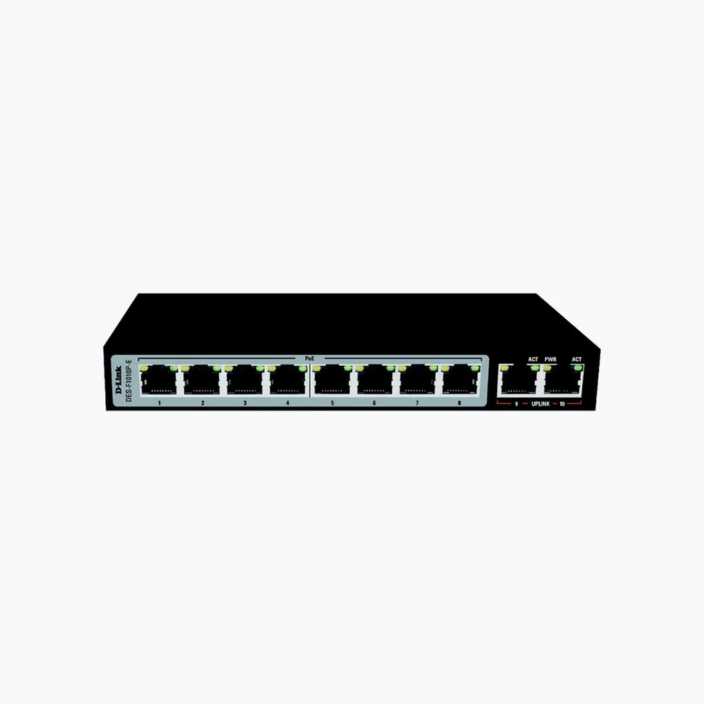 PoE Switch (DES-F1010P-E)