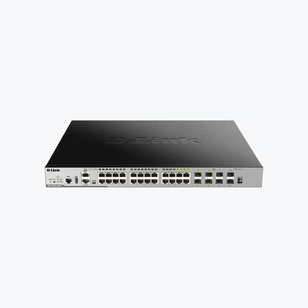 28 Port PoE Switch (DGS-3630-28PC/INSITW)