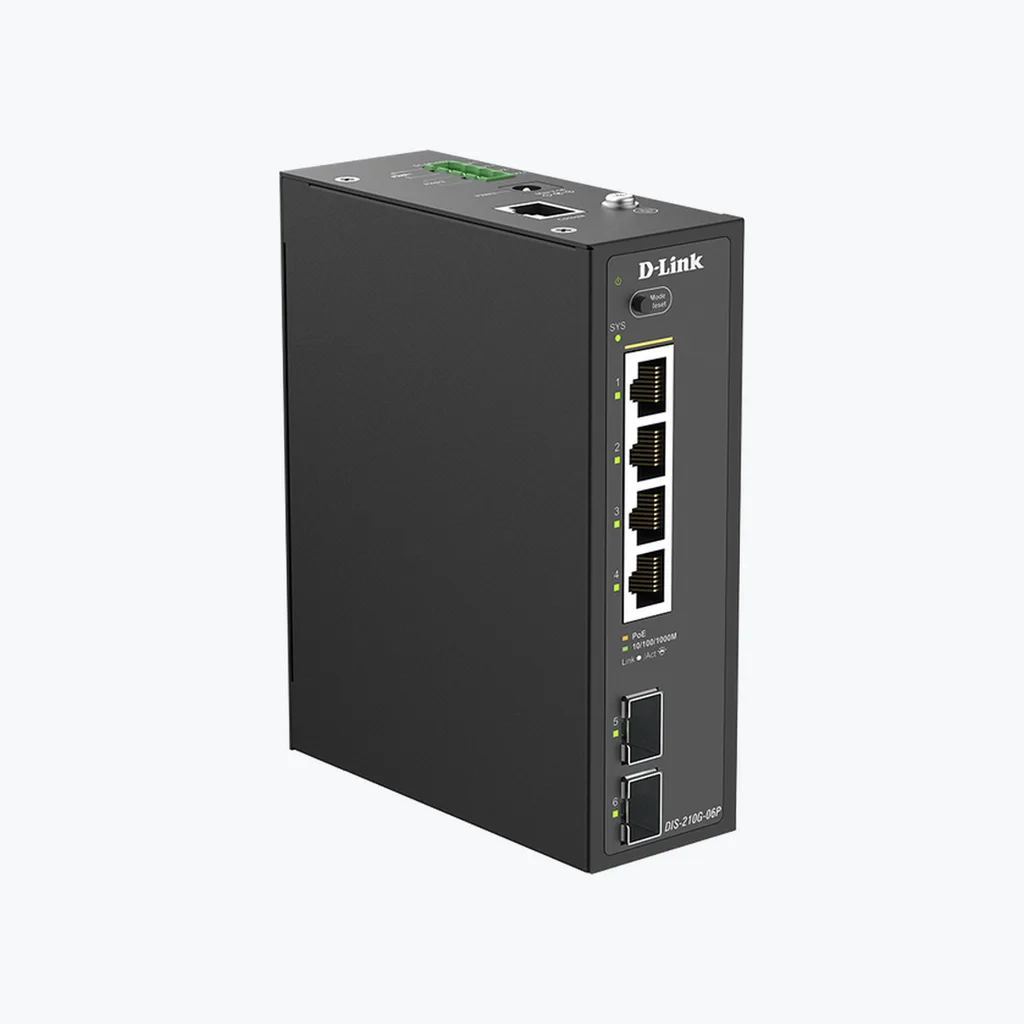Industrial / OT Switch (DIS-210G-06P/UIN)