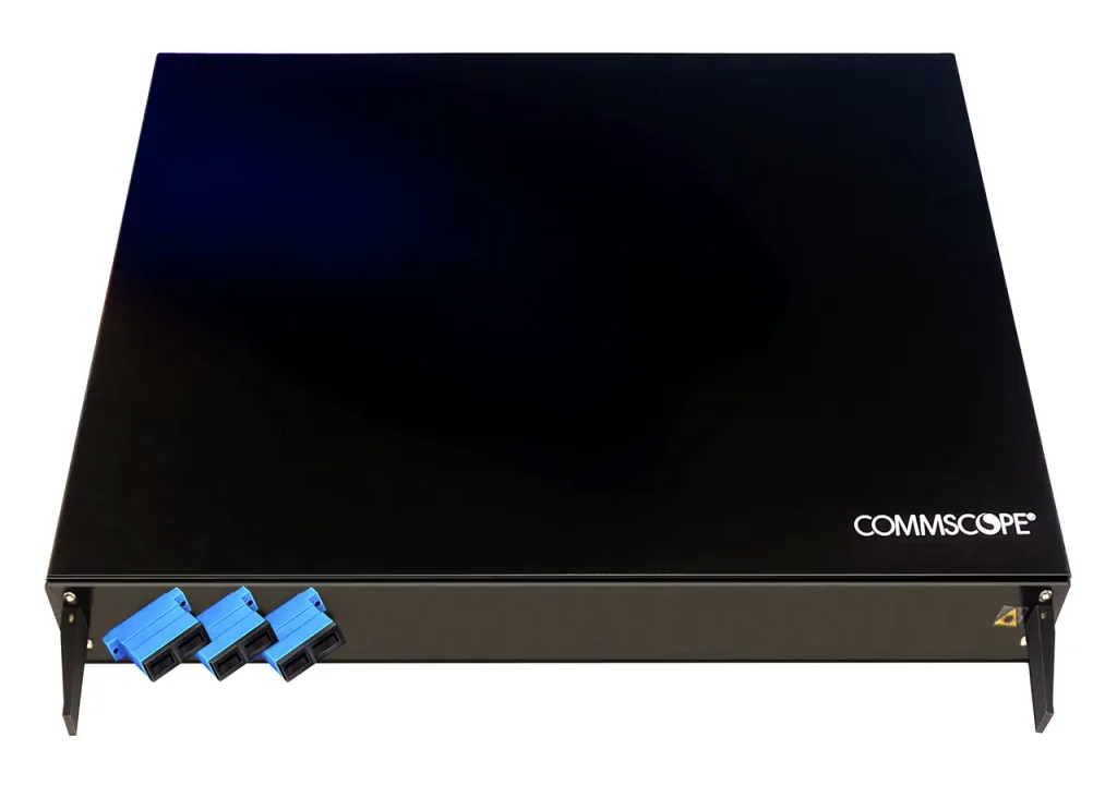 FMS Loaded Panel, 6F OS2, 1U Drawer, SC SM Pigtails