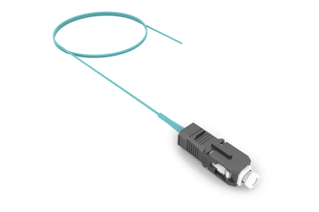 LazrSPEED 550 SC/UPC to Unconnectorized, Fiber Pigtail, 0.9 mm Tight Buffer