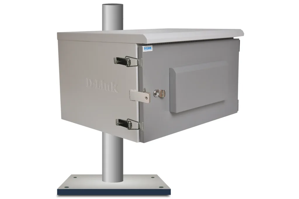 12U Wall Mount Rack, 550 x 500 mm, Grey (NWR-12U-5550-GR-IP66)