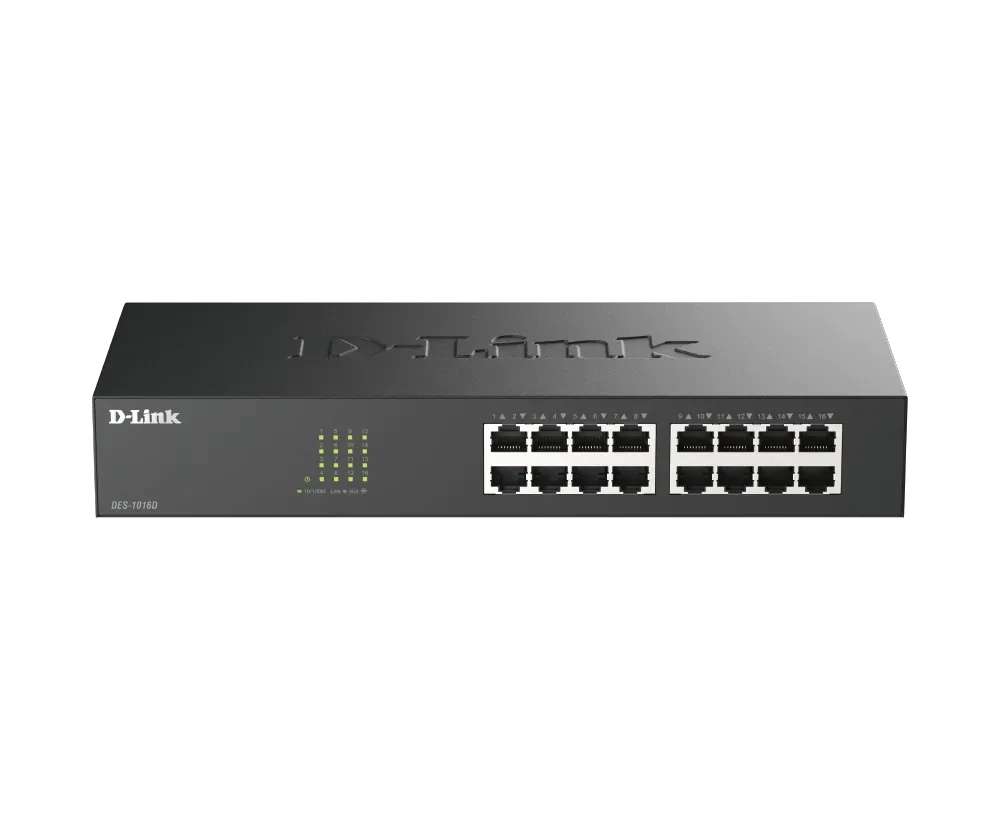 16-Port 10/100 Unmanaged Desktop Switch